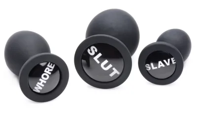 Kit de 3 plugs Dirty Words