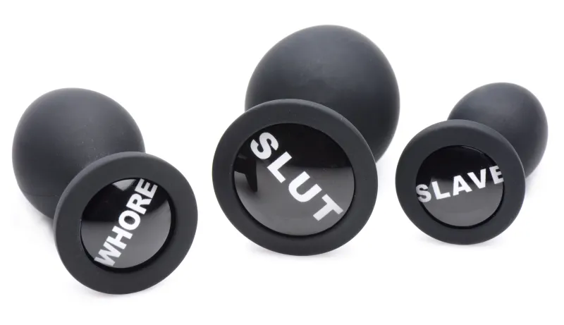 Kit de 3 plugs Dirty Words