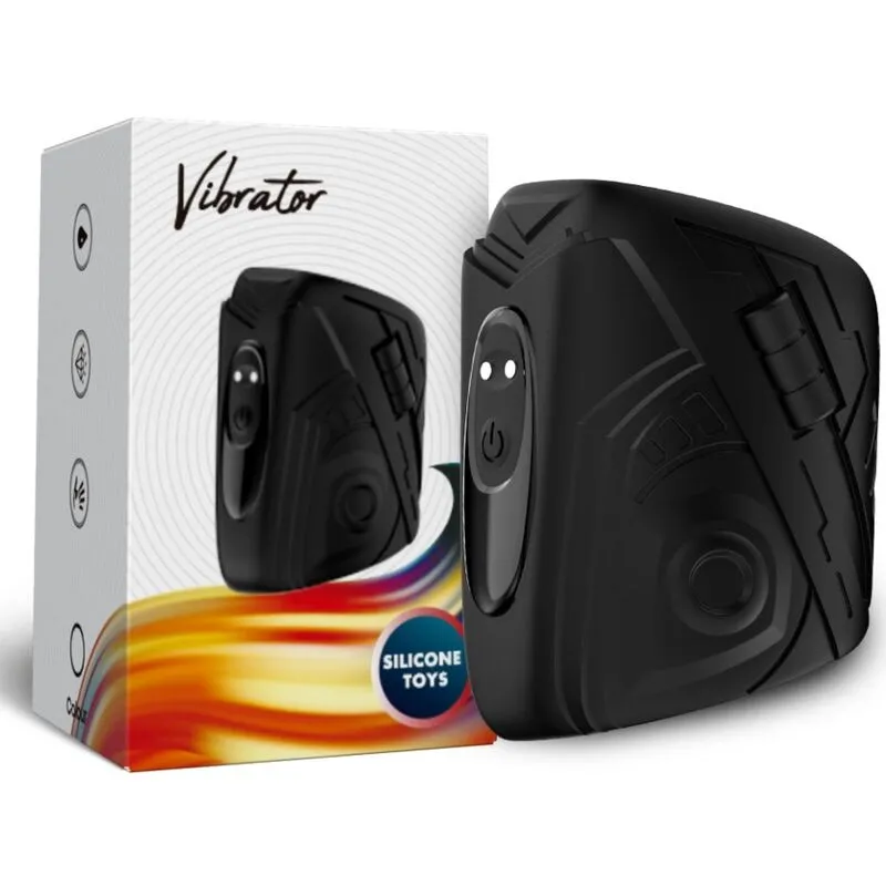 Anneau vibrant rechargeable Armony noir - Armony