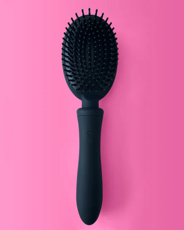 Brosse à Cheveux Vibrante VIBRALISS 11.5 x 3.3cm Noir