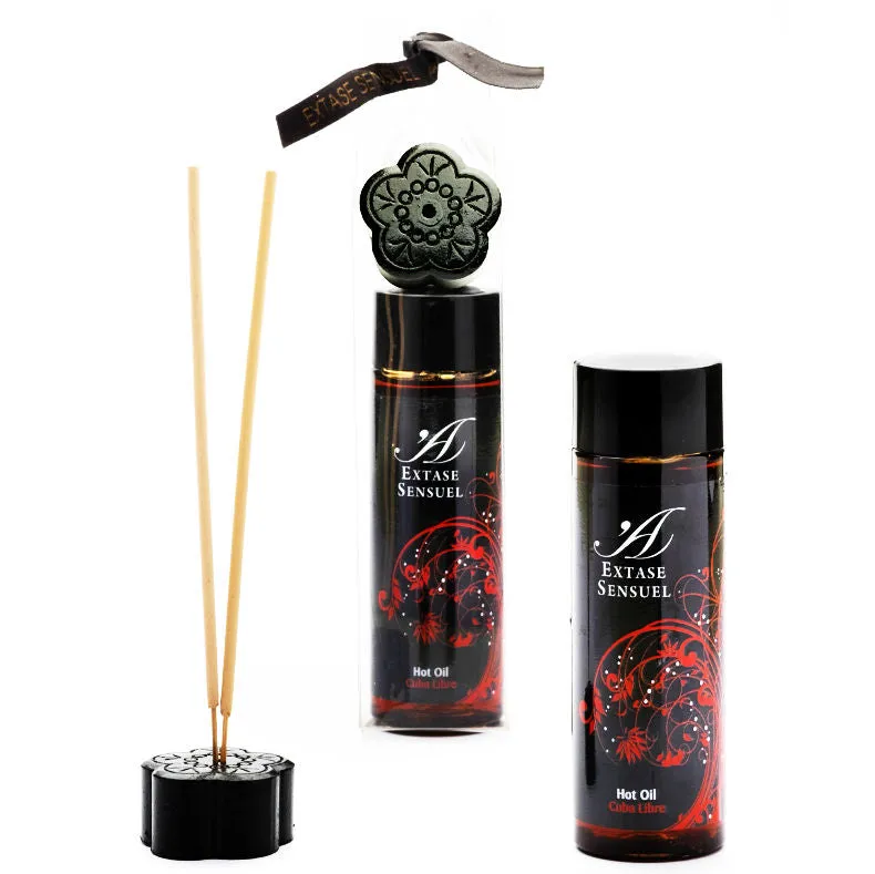 Huile stimulante chauffante Cuba Libre 100ml - Extase Sensual