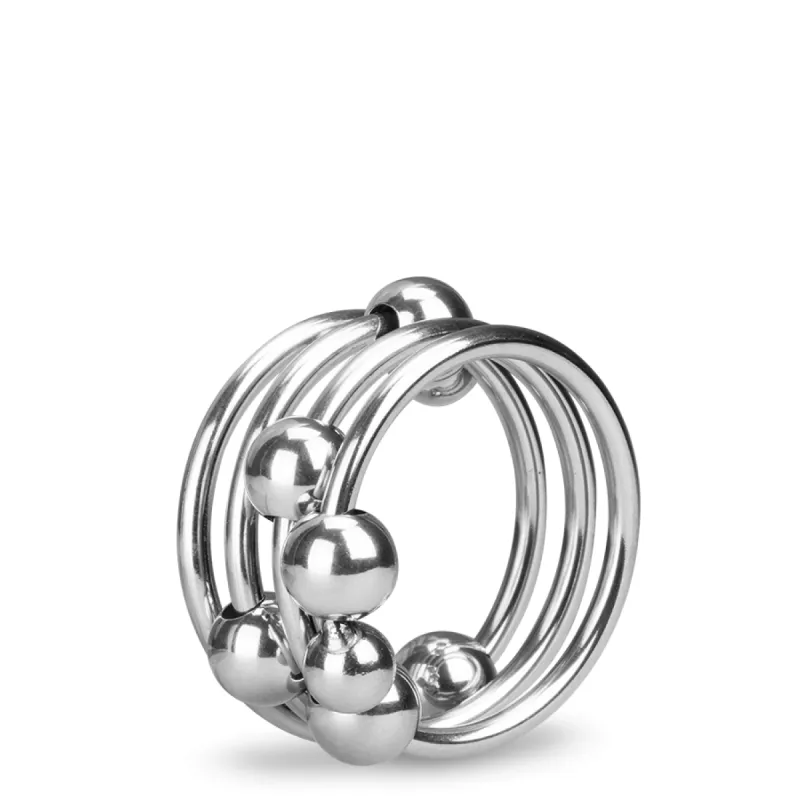 Anneau ring anneau métal 8 boules Altar