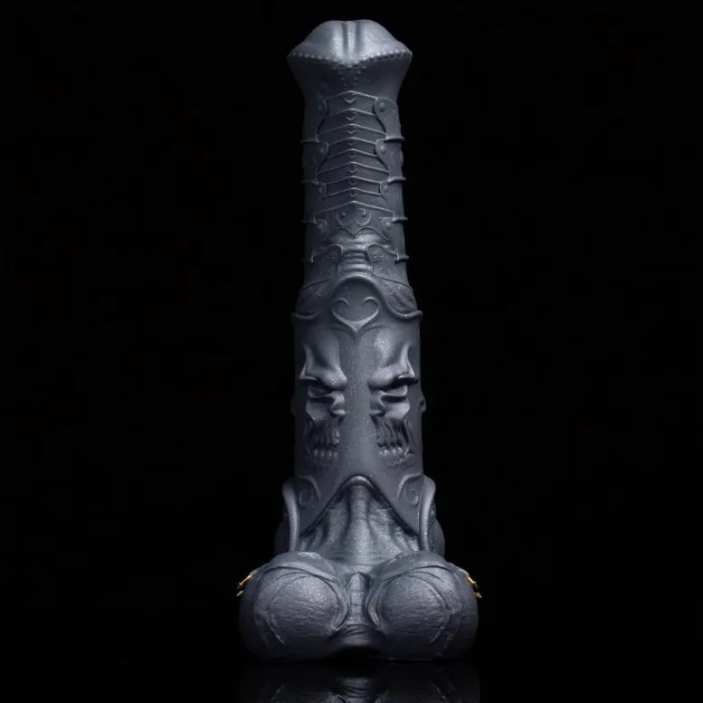 Gode Monster Silicone SKULHORSE 25 x 6.5cm