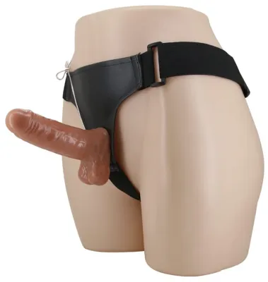 Gode ceinture vibrant PASSION VIBE 14 x 4cm