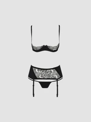 Ensemble 3 Pièces Alina Noir