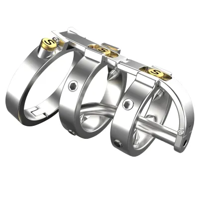 Cage de chasteté avec Tige d'urètre FULL MECHANIC 6.5 x 3.5cm