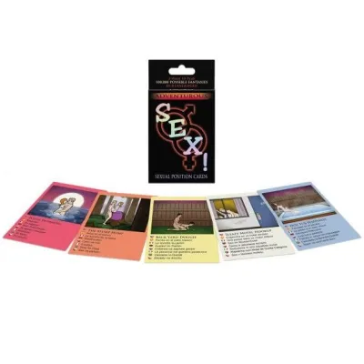 Jeu de Cartes 50 Positions Aventureuses - Kheper Games