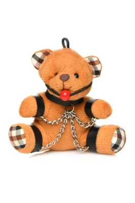 Master Series - Porte-clés Teddy Bear bâillonné