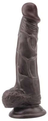 Gode réaliste FASHION DUDE 16 x 4cm Marron