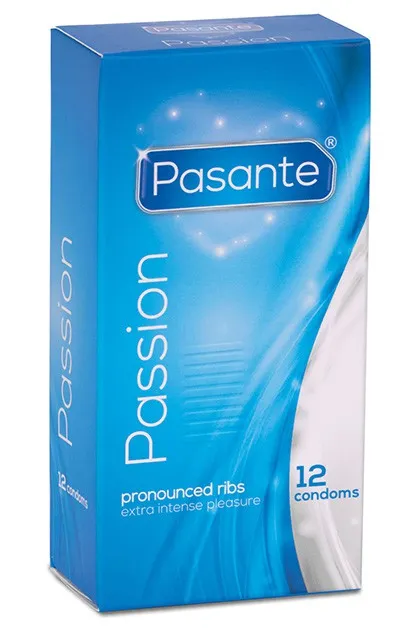 Préservatifs texturés PASSION x12