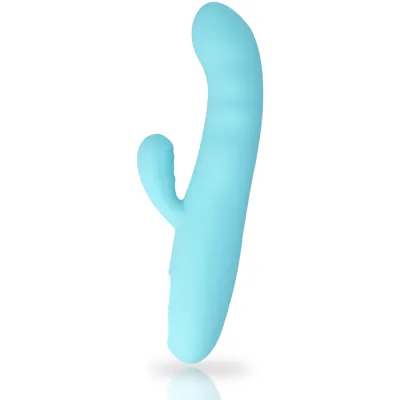 Vibromasseur lapin Mia Eiffel turquoise - Mia