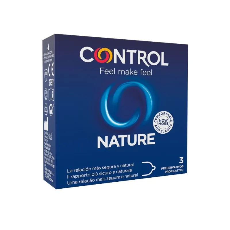 Préservatifs Control Adapta Nature Lot de 3 - Control