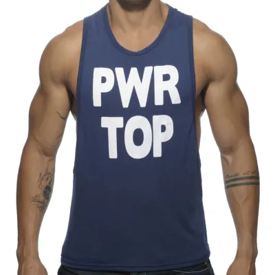 Addicted Débardeur POWER TOP Marine