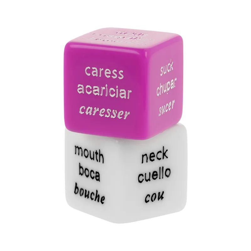 Jeu de dés érotiques trilingue CoverMe - CoverMe