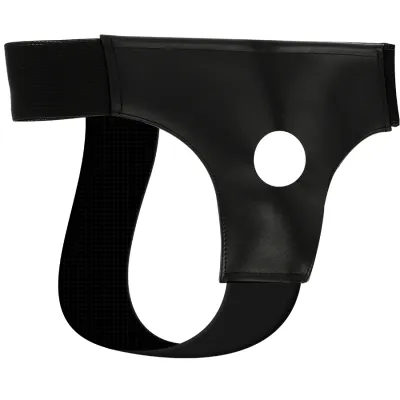 Harnais Gode Creux en Cuir PU Taille Unique - Darkness