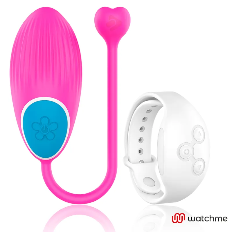 Oeuf vibrant télécommandé Wearwatch blanc/fuchsia - Wearwatch