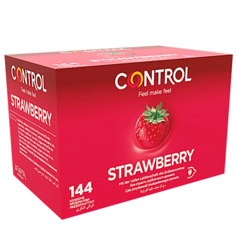 Préservatifs Control Adapta Fraise 144 Unités - Control