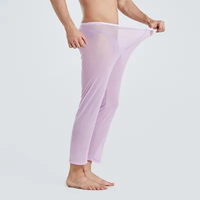 MenSexyWear LongJohn sexy ICE LONG Lilas