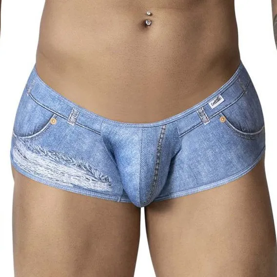 CandyMan Shorty COWBOY Denim Bleu