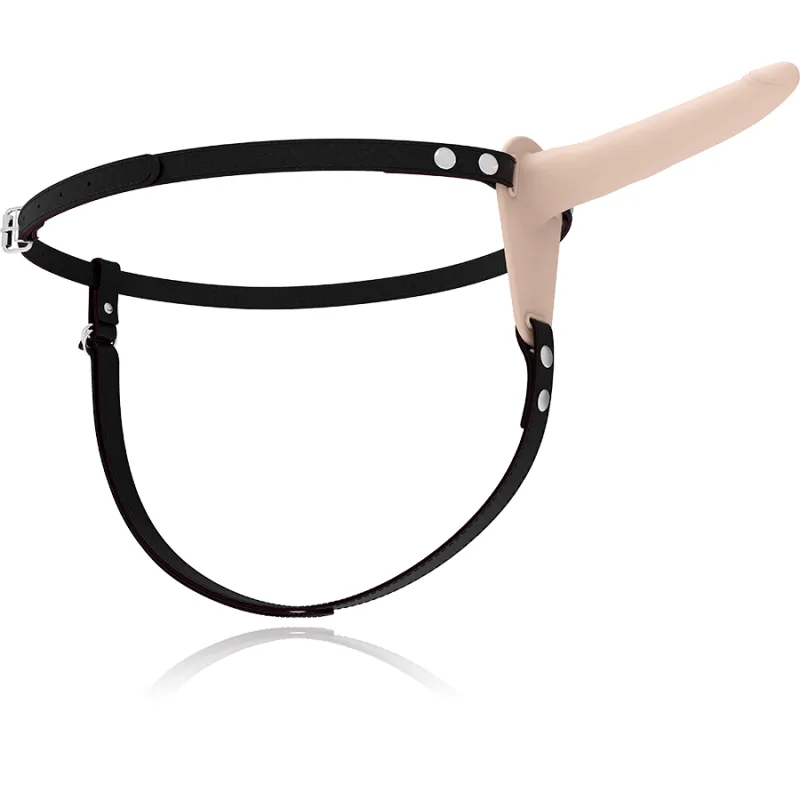 Gode Ceinture Fetish Submissive 15cm Beige - Débutant