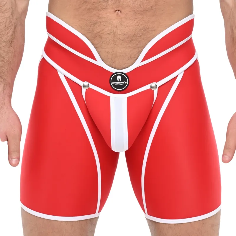 Boxer long ANDROMEDA Rouge