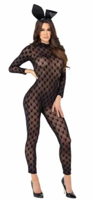 Playboy Lingerie - Ensemble 2 Pièces Playboy Bunny - Noir