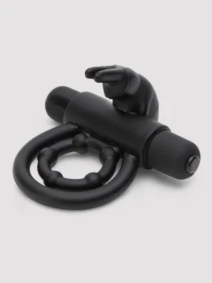 Anneau vibrant rabbit Bionic Bullet noir
