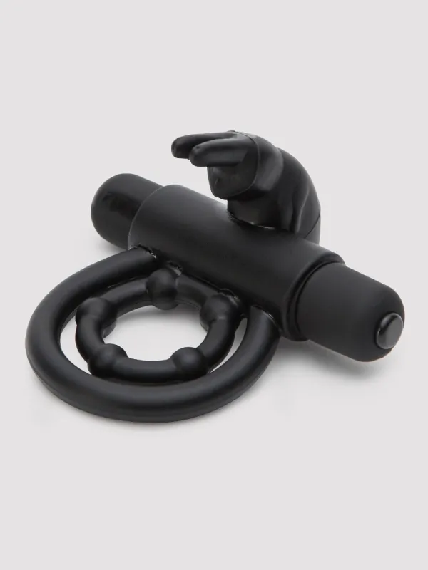 Anneau vibrant rabbit Bionic Bullet noir