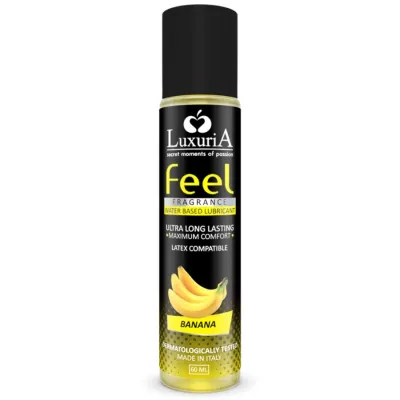 Lubrifiant Saveur Banane Luxuria 60ml - Intimateline