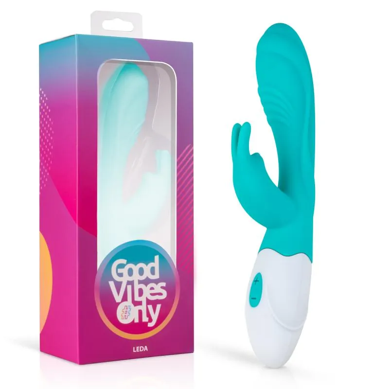 Good Vibes Only - Vibro rabbit "Leda" - Turquoise
