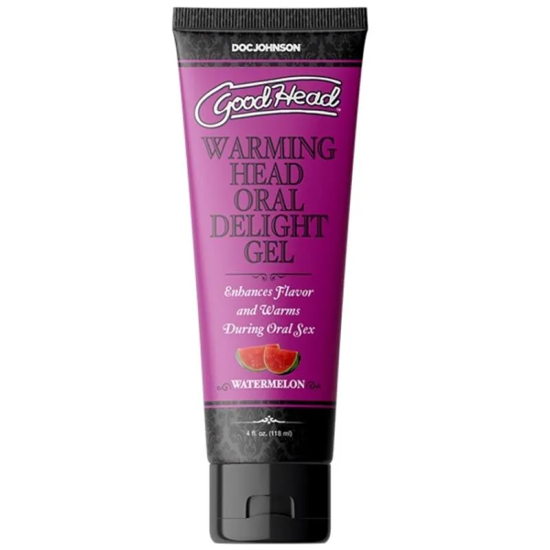 Doc Johnson - GoodHead Gel Oral Réchauffant Délice - Pastèque - 118 ml