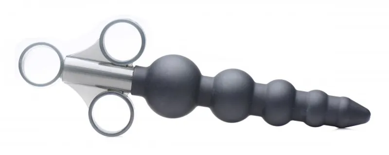 Applicateur de lubrifiant pour perles graduées en silicone