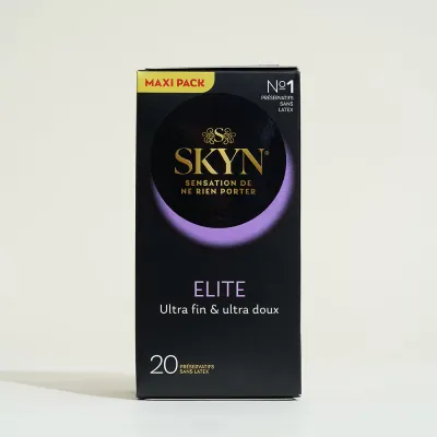 Préservatifs sans latex ultra fins Skyn Elite - Boîte de 20