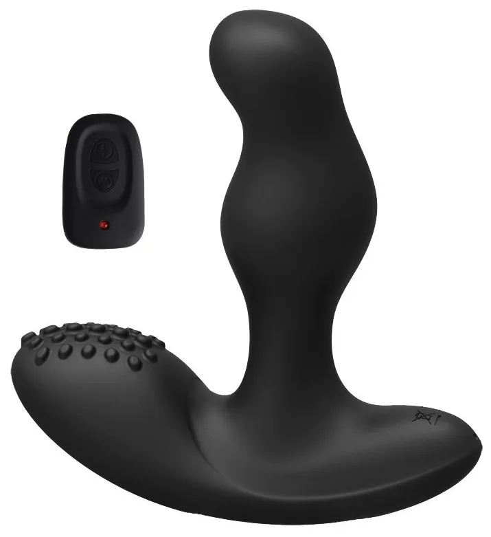 Stimulateur de prostate vibrant et rotatif CESAR 10 x 4cm