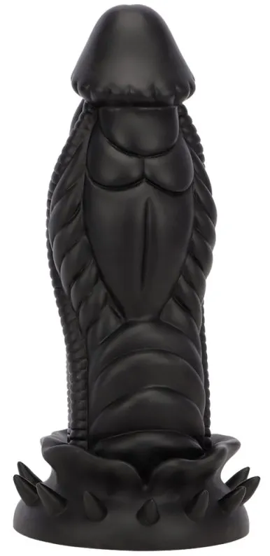 Gode Silicone ALLKUS 20 x 7.5cm Noir