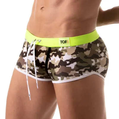 TOF Paris Shorty de bain ICONIC Camo