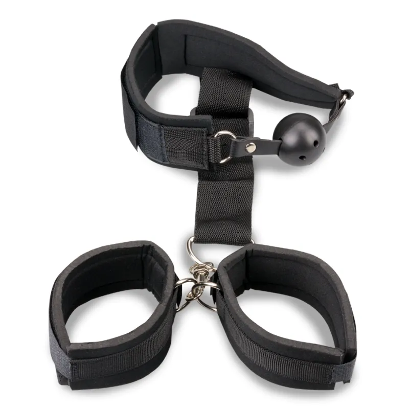 Kit soumission gag ball et menottes