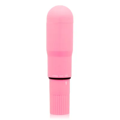 Vibrateur de poche Glossy rose - Brilliant
