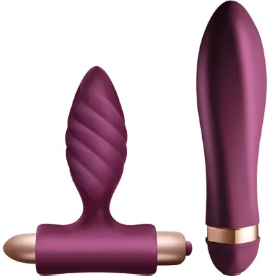 Kit Couple Desire Vibrateur + Plug Anal - Climaximum