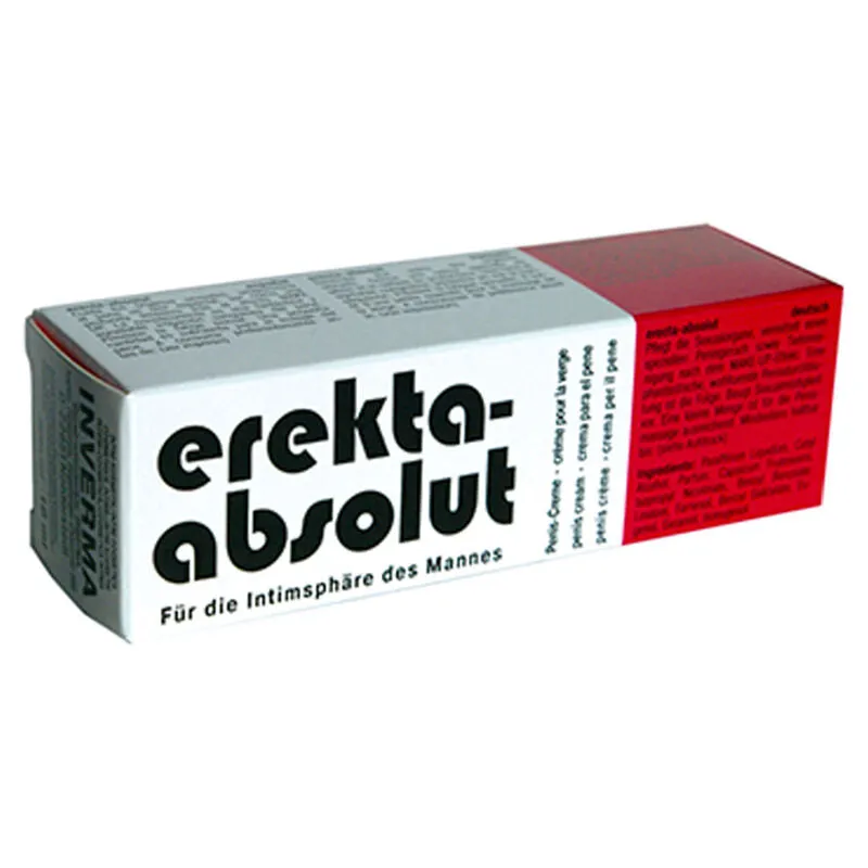 Crème Intime Masculine Erekta Absolue 18ml - Inverma
