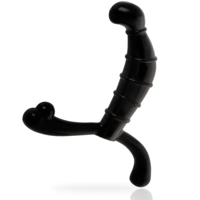 Masseur Prostatique Plaisir Anal Noir - Addicted Toys