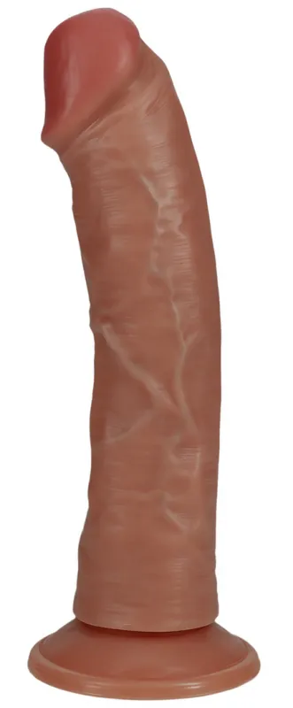 Gode Rotatif Réaliste CURVED RealRock 20 x 4.6 cm Latino