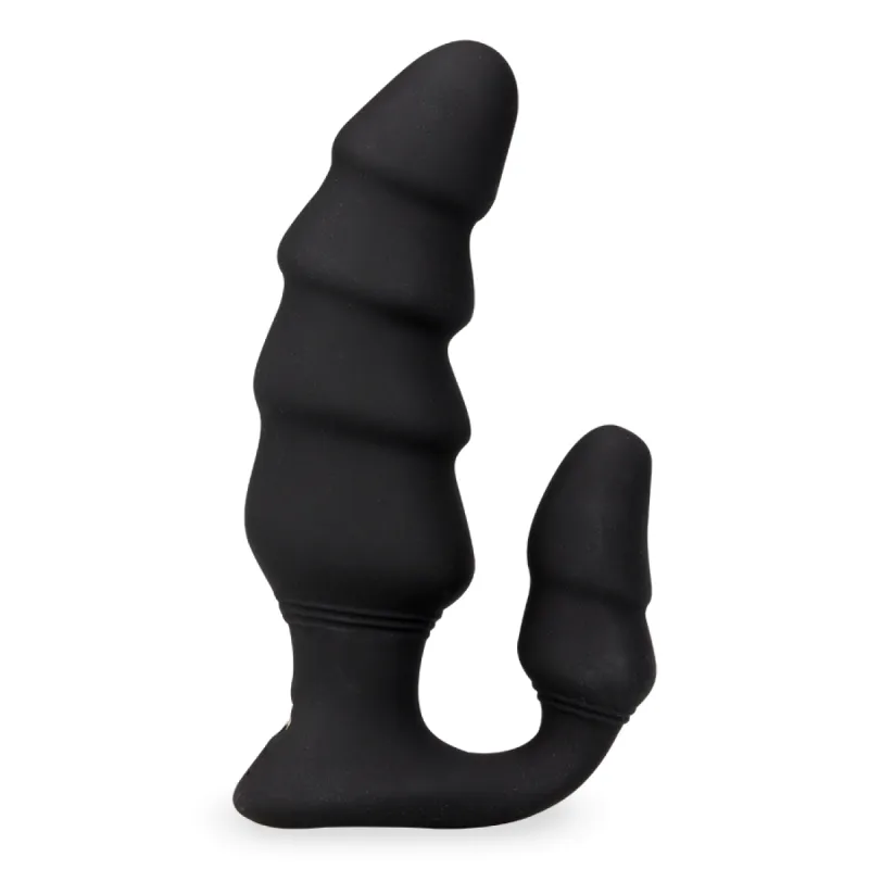 Vibromasseur anal Stimulateur prostate et zone intime masculine vibrant Dragon - Noir