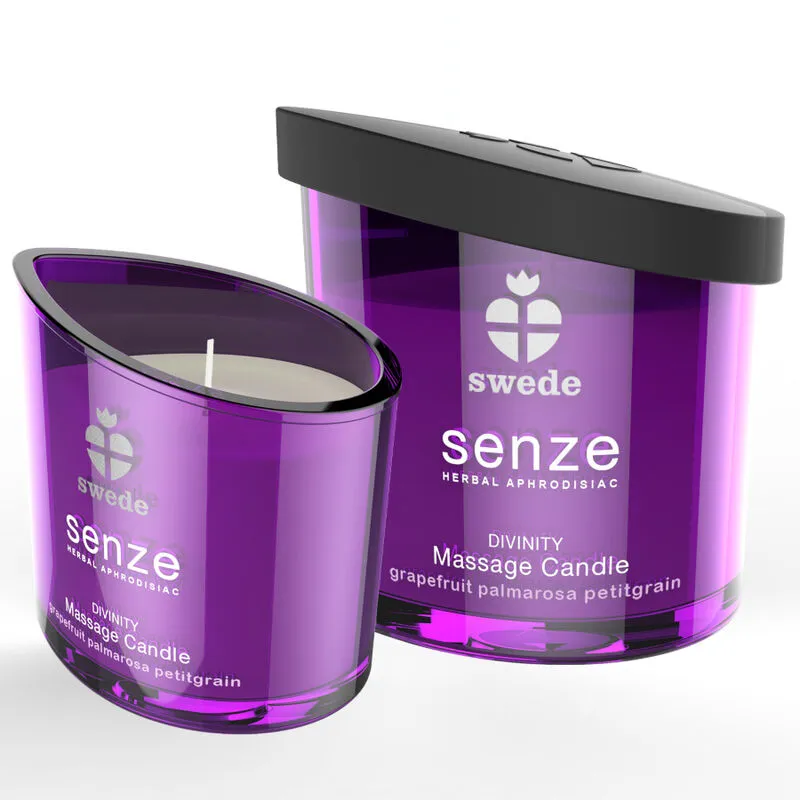 Bougie de massage Senze Divinity pamplemousse palmarosa - Swede