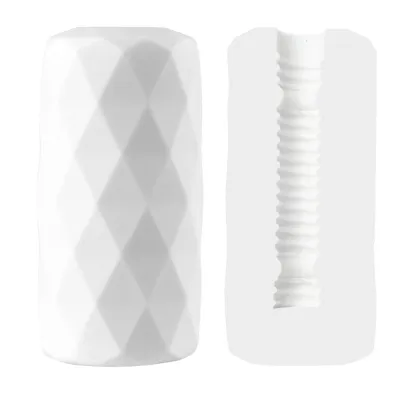 Masturbateur souple DIAMAL Surface striée 14cm
