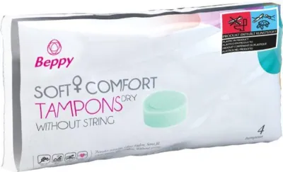 Beppy - Tampons Extra Doux Secs - 4 pièces