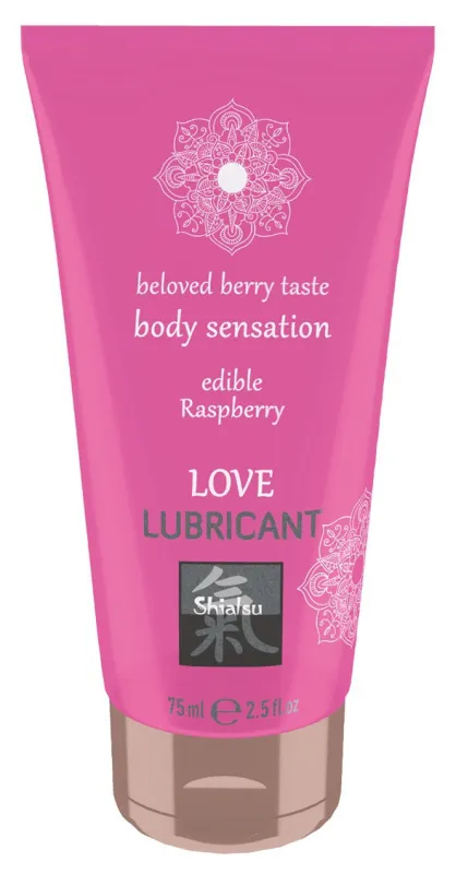 Lubrifiant Comestible FRAMBOISE 75mL