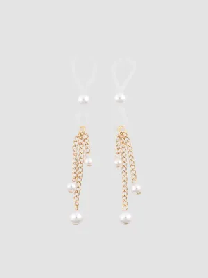 Pinces à tétons bijoux Pearl
