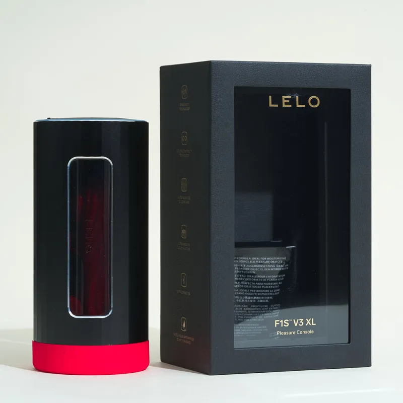 F1S V3 de Lelo Masturbateur contrôlé par IA - Standard Rouge