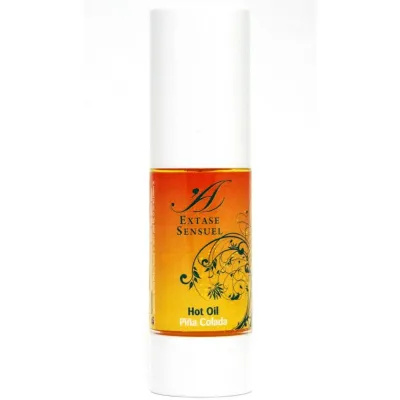 Huile de massage chauffante Piña Colada 30ml - Extase Sensual